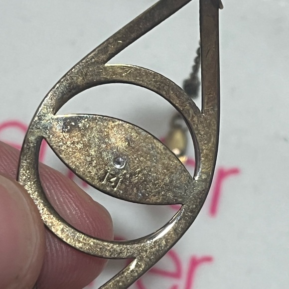 Jennifer Zeuner evil eye gold vermeil bracelet with very small diamond - Picture 4 of 4